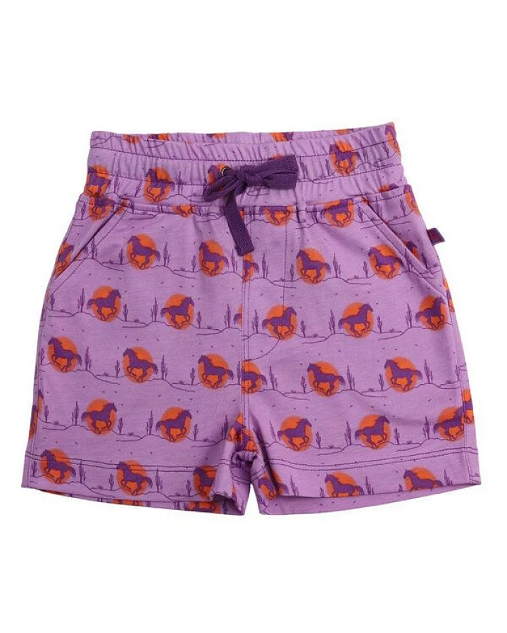 Enfant Terrible Shorts Pferde lavendel