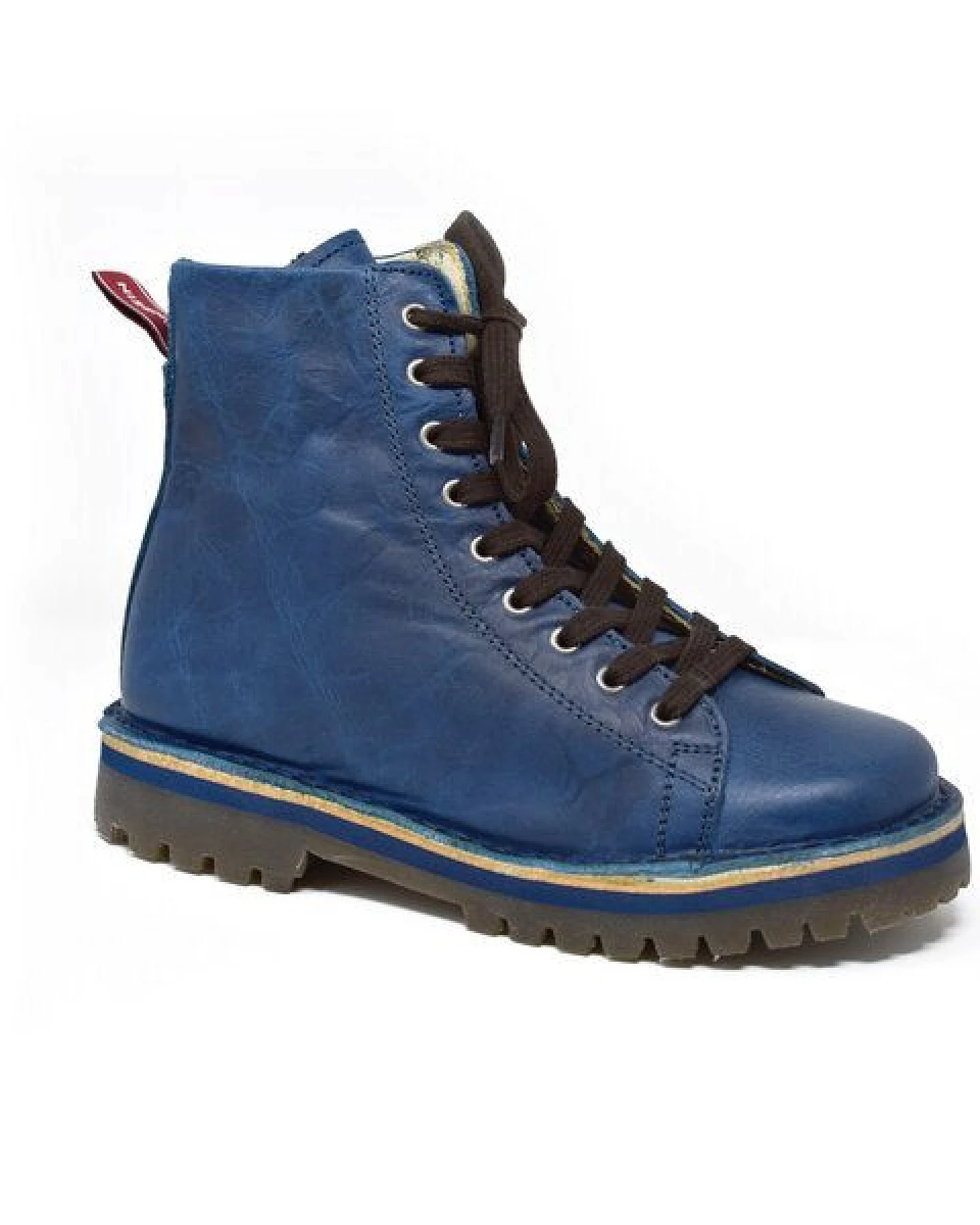 Grünbein Shoes Schnürboots Noa II blau – Ansicht 2