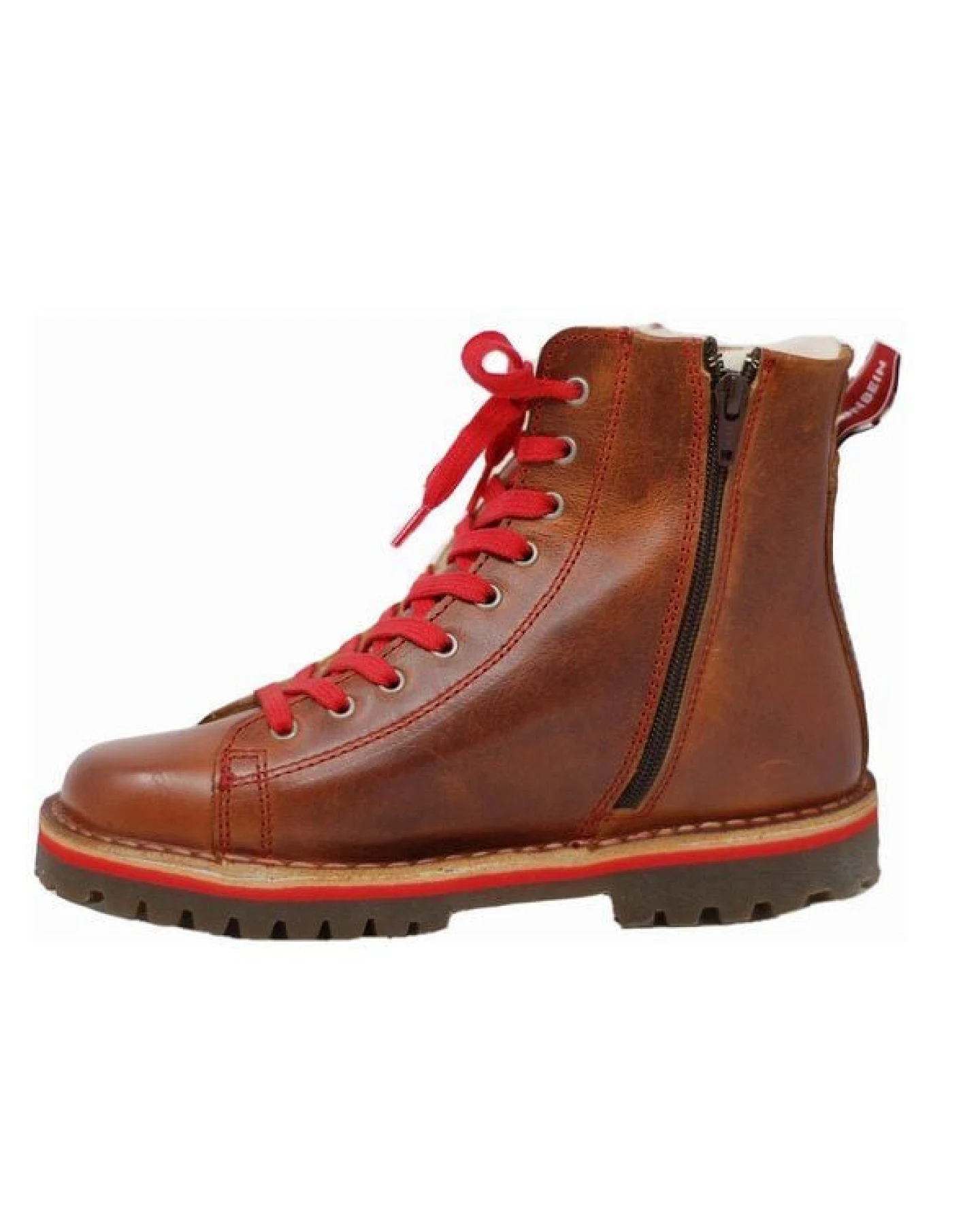 Grünbein Shoes Schnürboots Noa II l Warmfutter camel – Ansicht 2