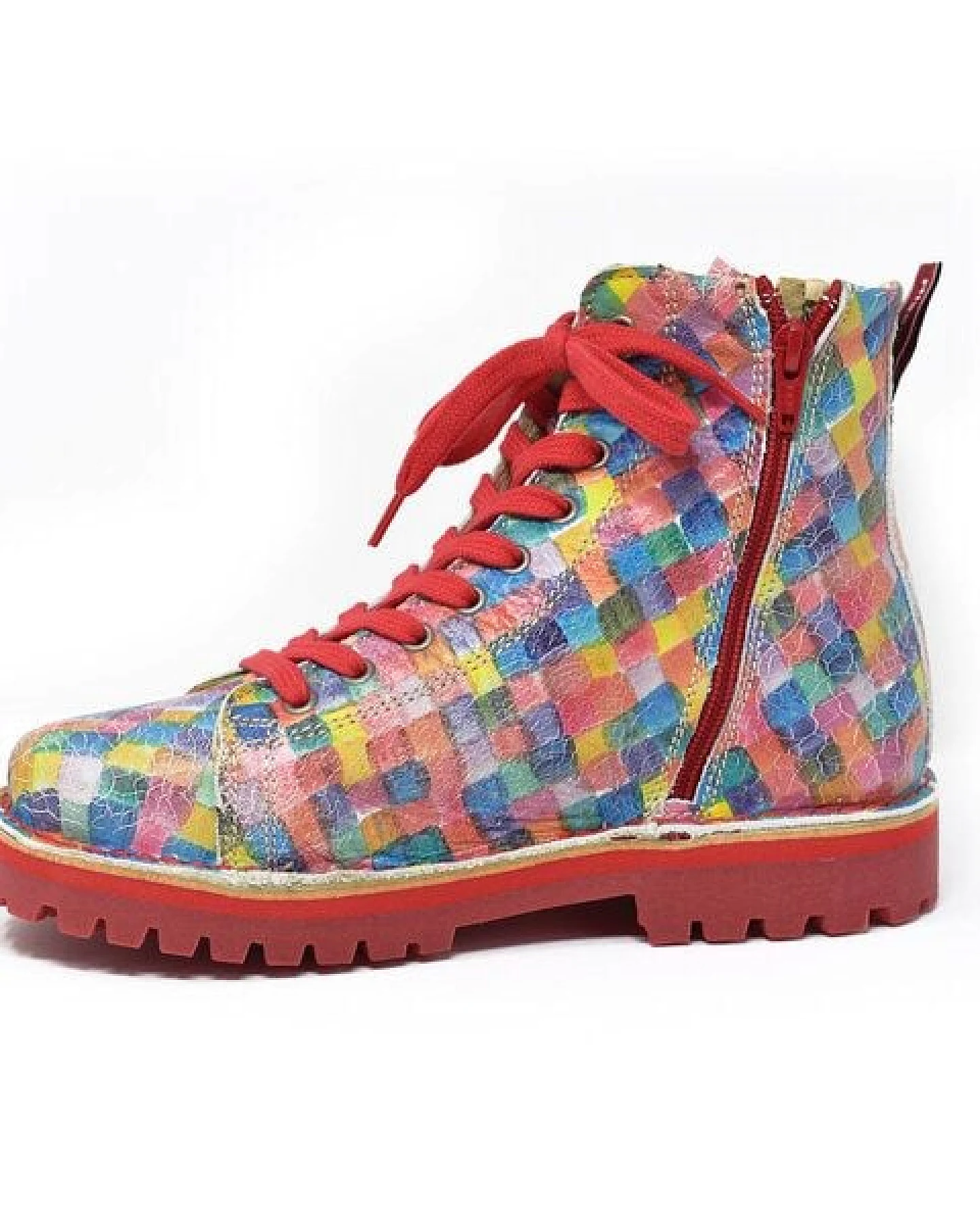 Grünbein Shoes Schnürboots Noa II Mosaik – Ansicht 3