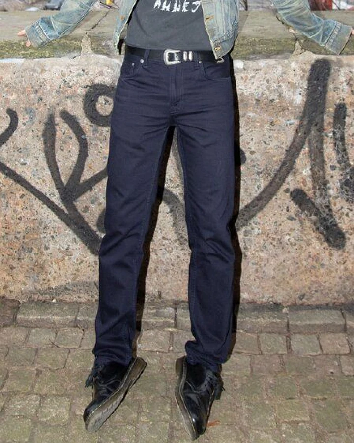 Nudie Jeans Straight Fit Jeans Gritty Jackson - Everblue