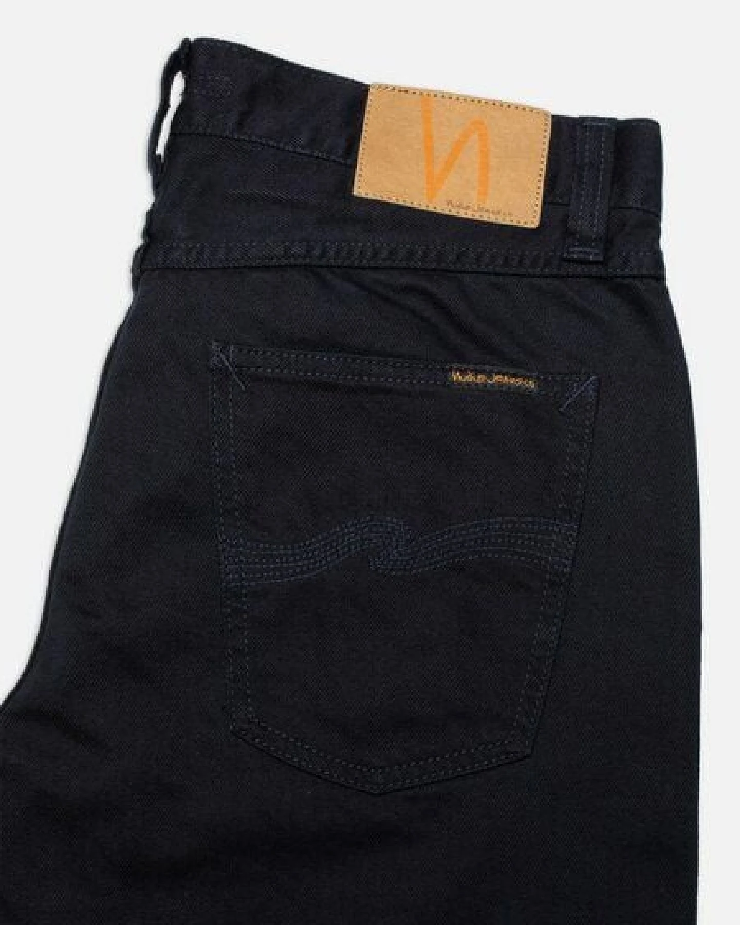 Nudie Jeans Straight Fit Jeans Gritty Jackson - Everblue – Ansicht 4