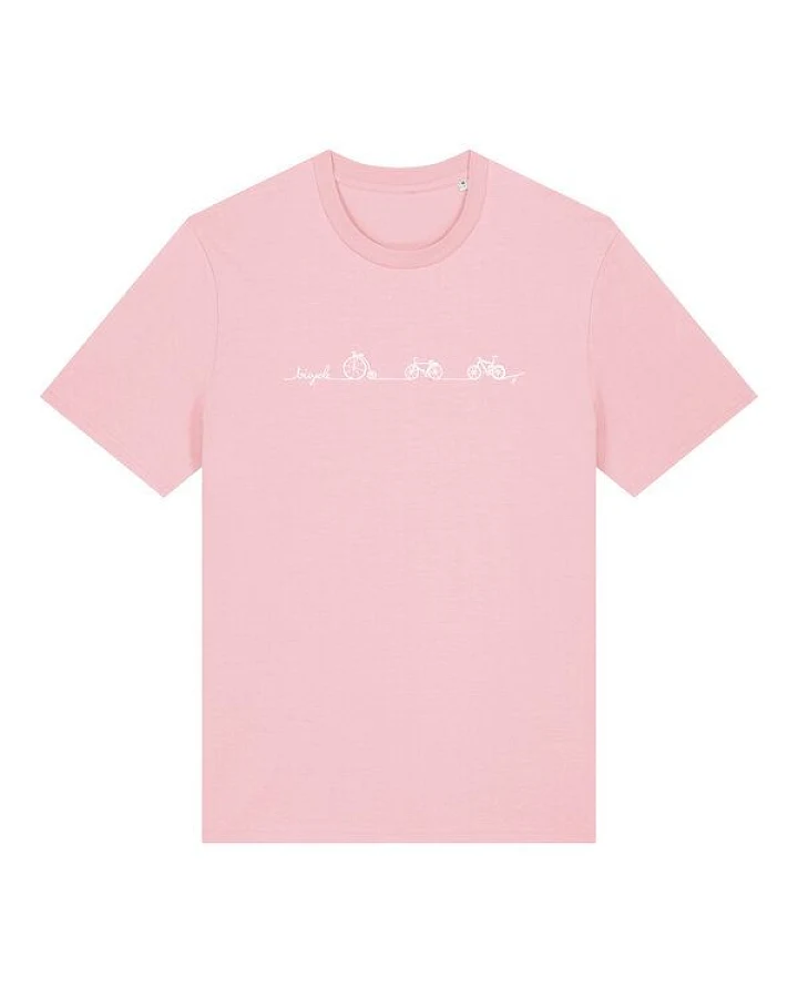 Brandless Basic Bio Unisex T-Shirt Bicycle Line 180g/m² XXS - 3 XL