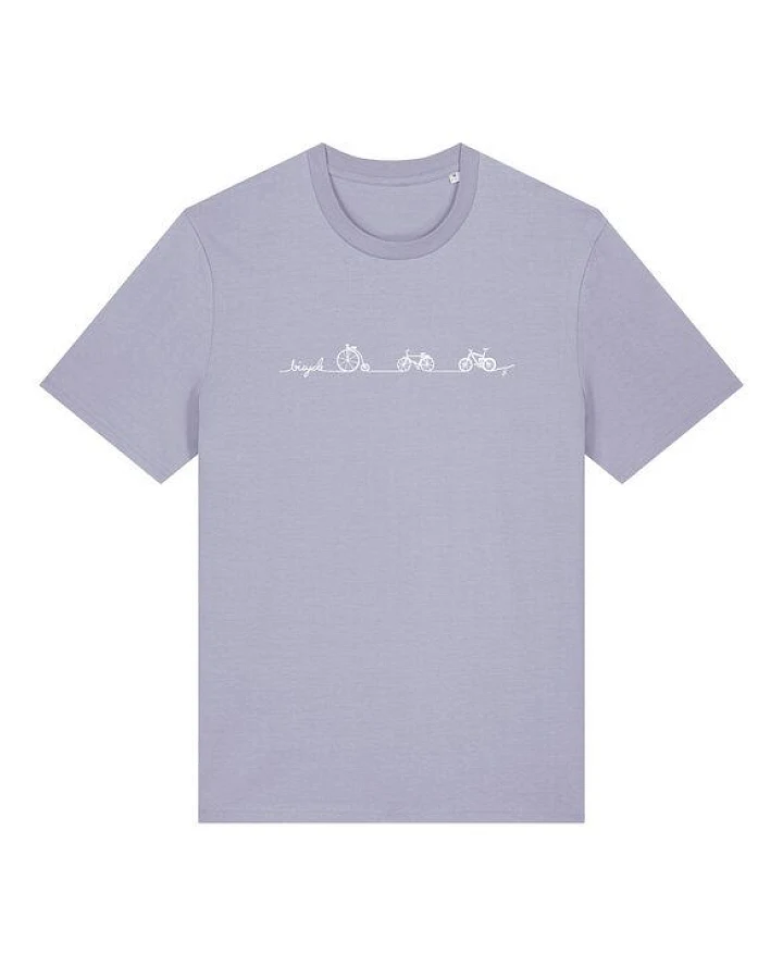 Brandless Basic Bio Unisex T-Shirt Bicycle Line 180g/m² XXS - 3 XL