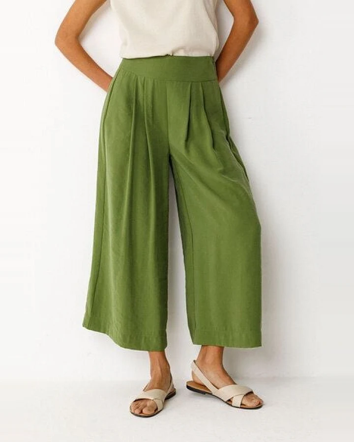 SKFK Lockere Culotte Hose "Enetz" aus Modal