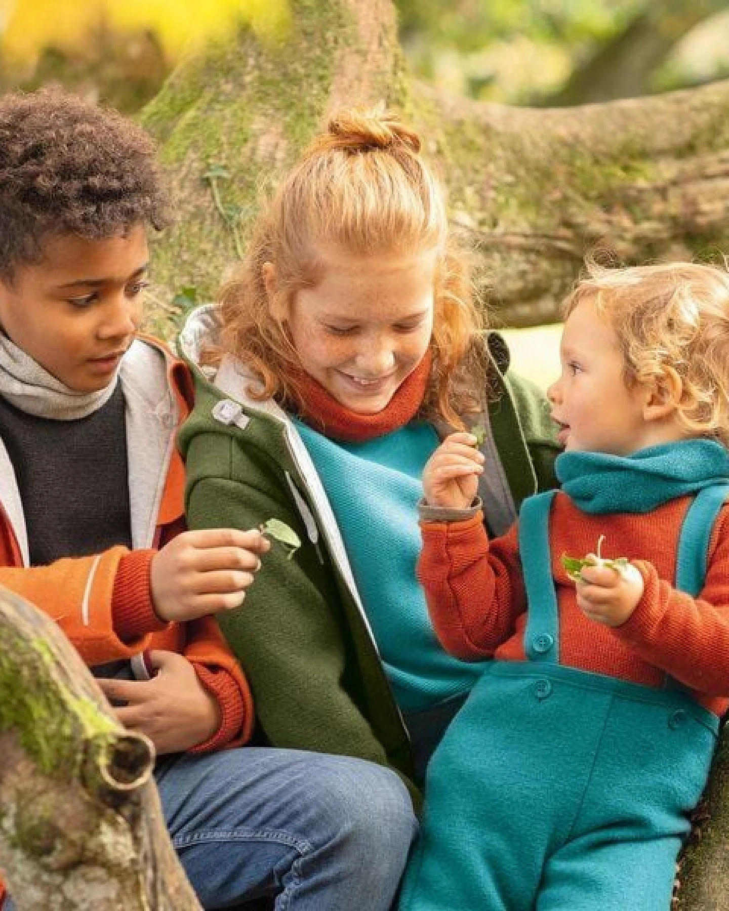 Disana Loop Schal bio Merino Wolle Kinder – Ansicht 4