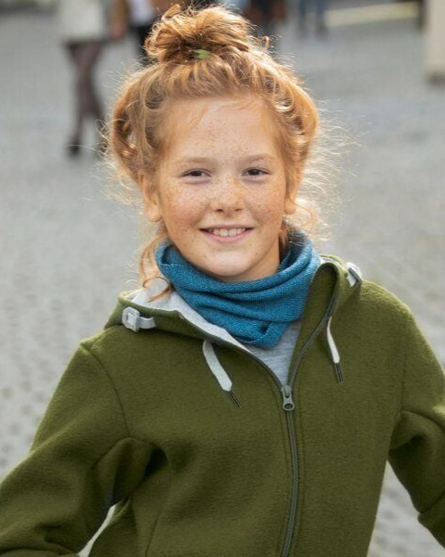 Disana Loop Schal bio Merino Wolle Kinder – Ansicht 4