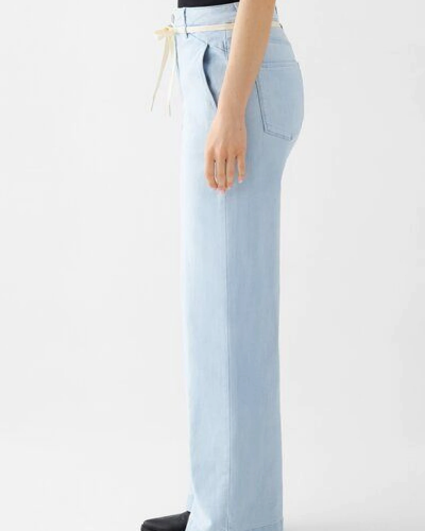 DAWN Jeans DEW Flared Soft Denim French Pocket – Ansicht 3