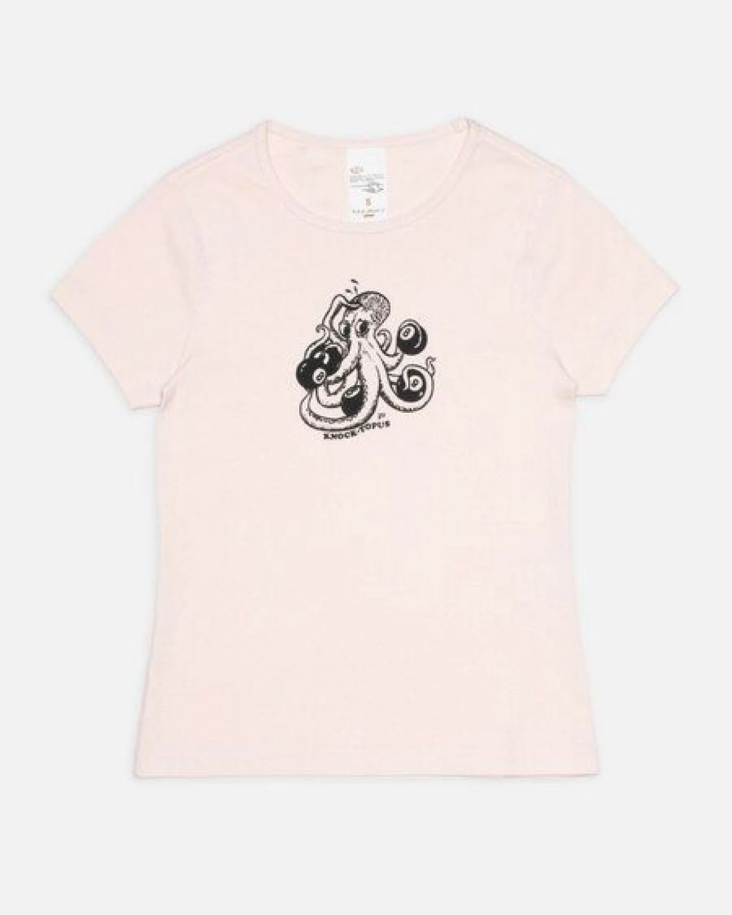 Nudie Jeans T-Shirt Eve Knock Topus – Ansicht 2