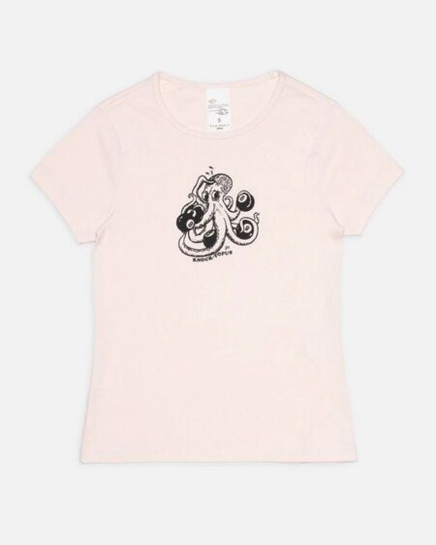 Nudie Jeans T-Shirt Eve Knock Topus – Ansicht 3