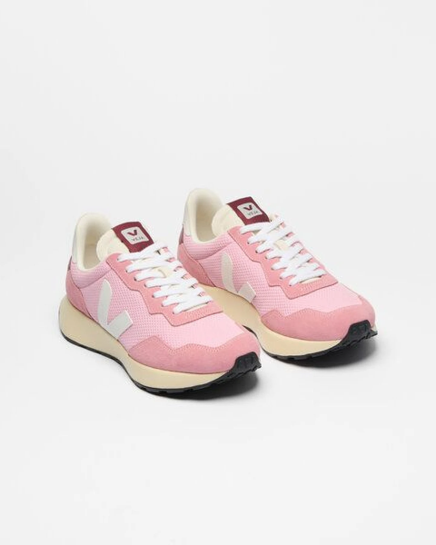 Veja Damen-Sneaker Paulistana Alveomesh Guimauve White – Ansicht 2