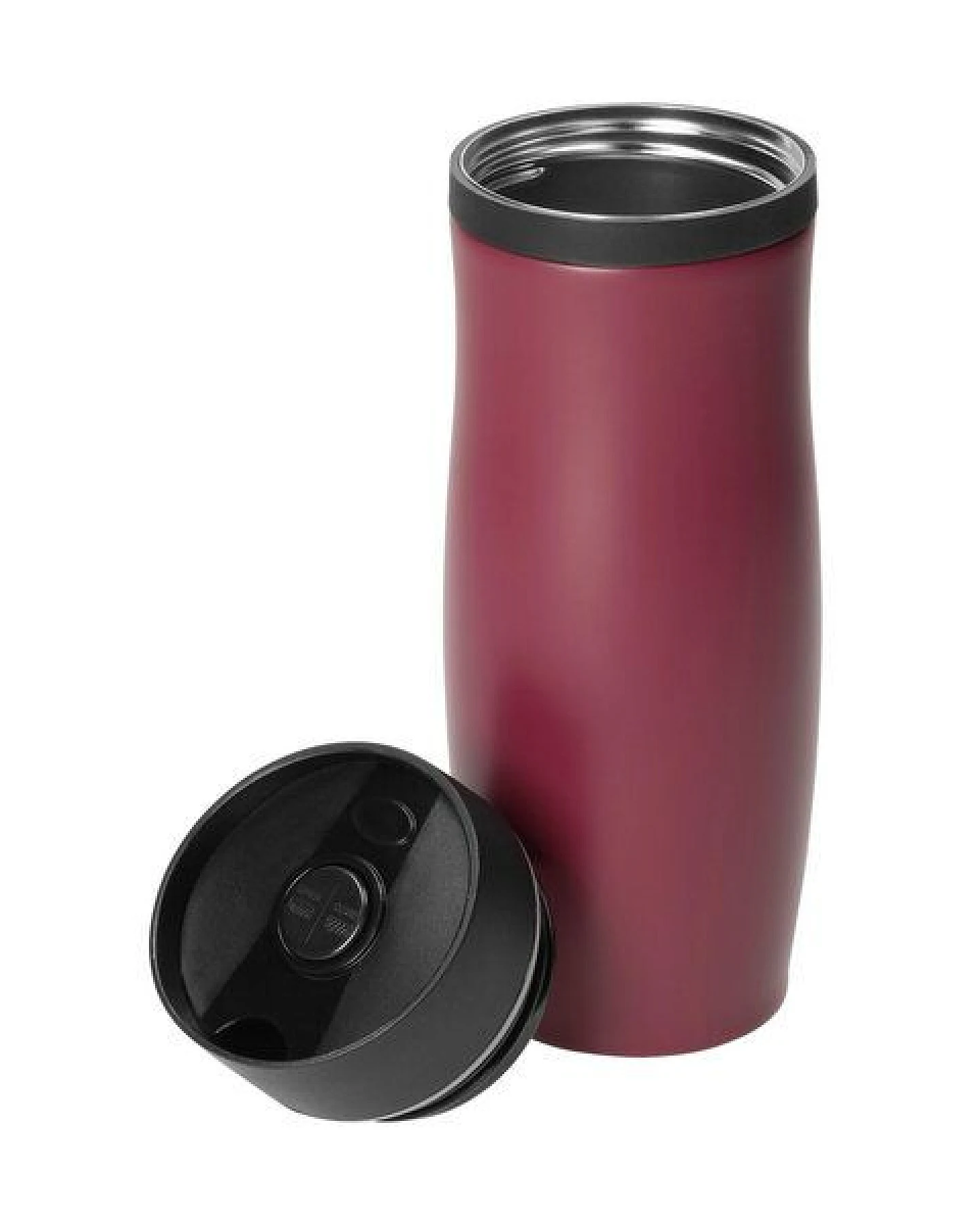 elasto Thermobecher 350 ml doppelwandig isoliert „Milano“ aus Edelstahl – Ansicht 4