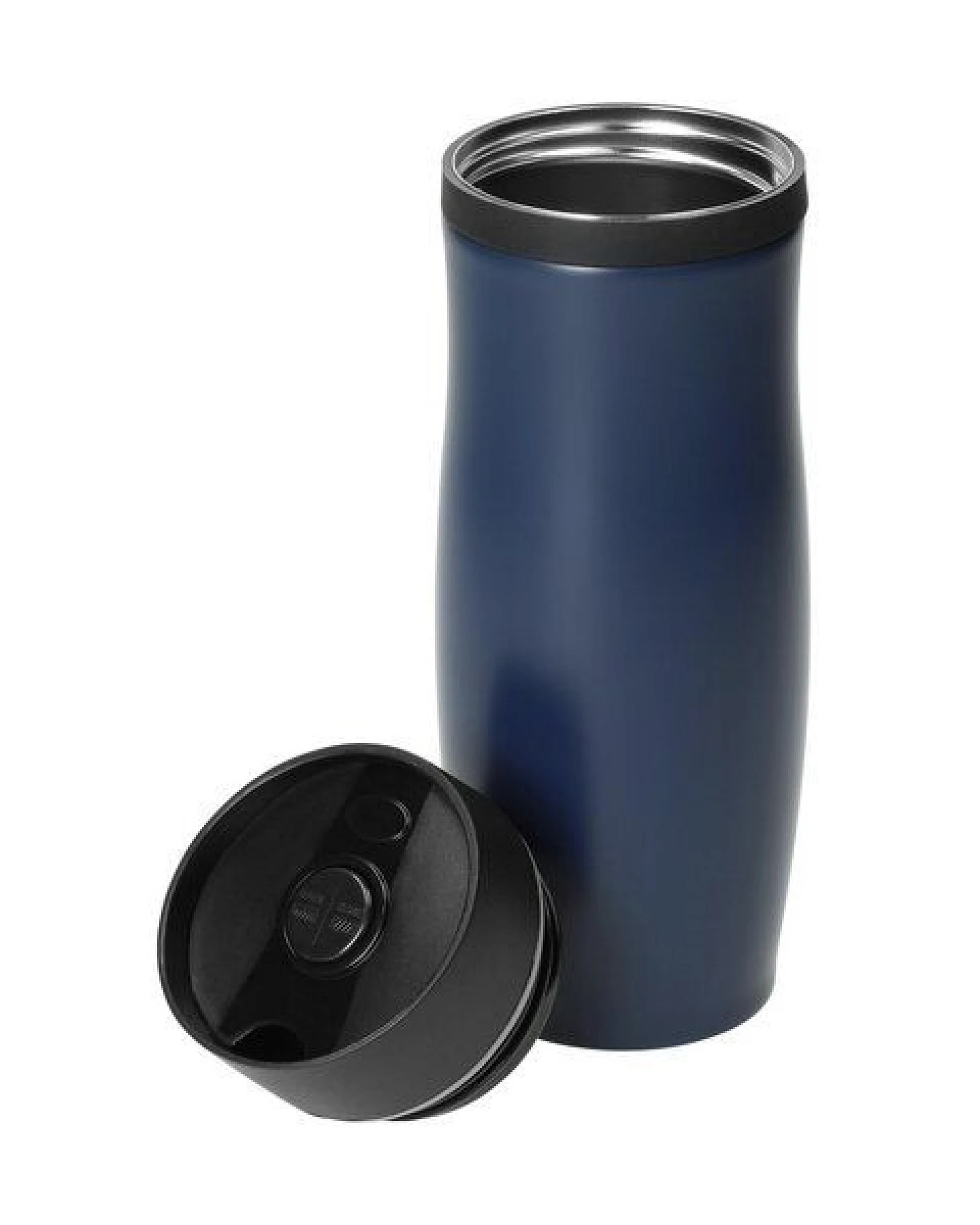 elasto Thermobecher 350 ml doppelwandig isoliert „Milano“ aus Edelstahl – Ansicht 4