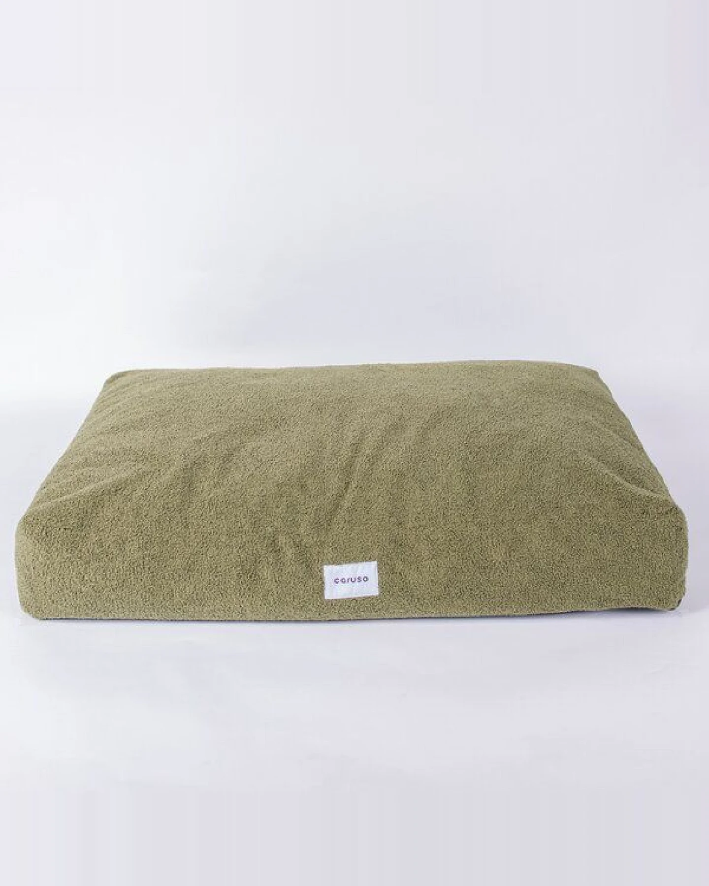 Caruso Conscious Pet Supply Hundebett - Teddy Waldgrün - aus Upcycling- und Recyclingmaterial – Ansicht 2