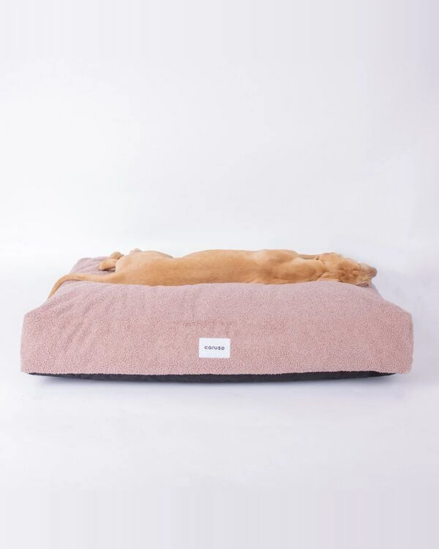 Caruso Conscious Pet Supply Wechselbezug - Hundebett Teddy Rosa - aus Recyclingmaterial – Ansicht 2
