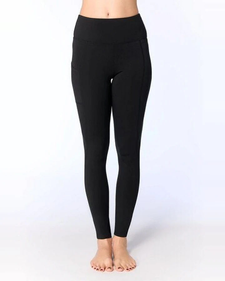 True North Damen Sport Leggings aus TENCEL Modal mit Taschen – nachhaltige Yoga & Fitness Leggings T1306