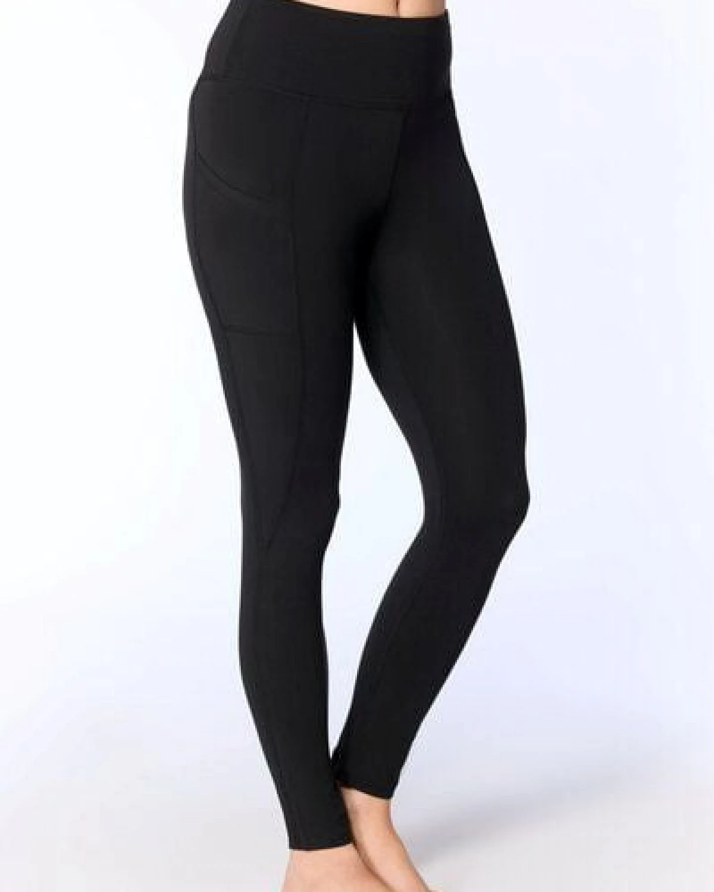 True North Damen Sport Leggings aus TENCEL Modal mit Taschen – nachhaltige Yoga & Fitness Leggings T1306 – Ansicht 3