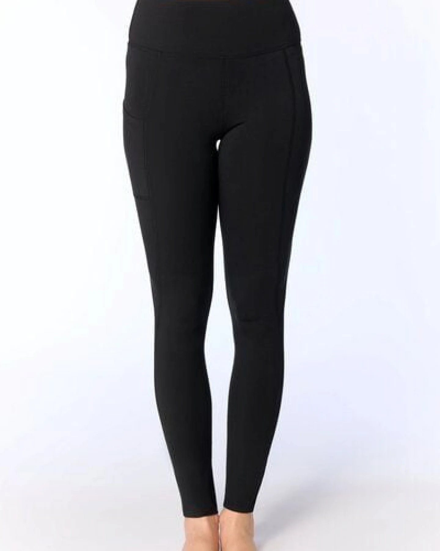 True North Damen Sport Leggings aus TENCEL Modal mit Taschen – nachhaltige Yoga & Fitness Leggings T1306 – Ansicht 2