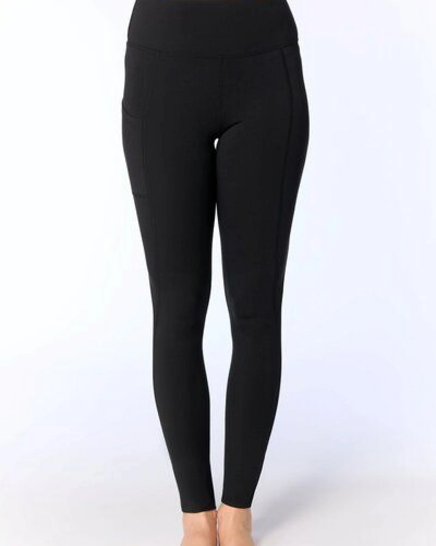 True North Damen Sport Leggings aus TENCEL Modal mit Taschen – nachhaltige Yoga & Fitness Leggings T1306 – Ansicht 2