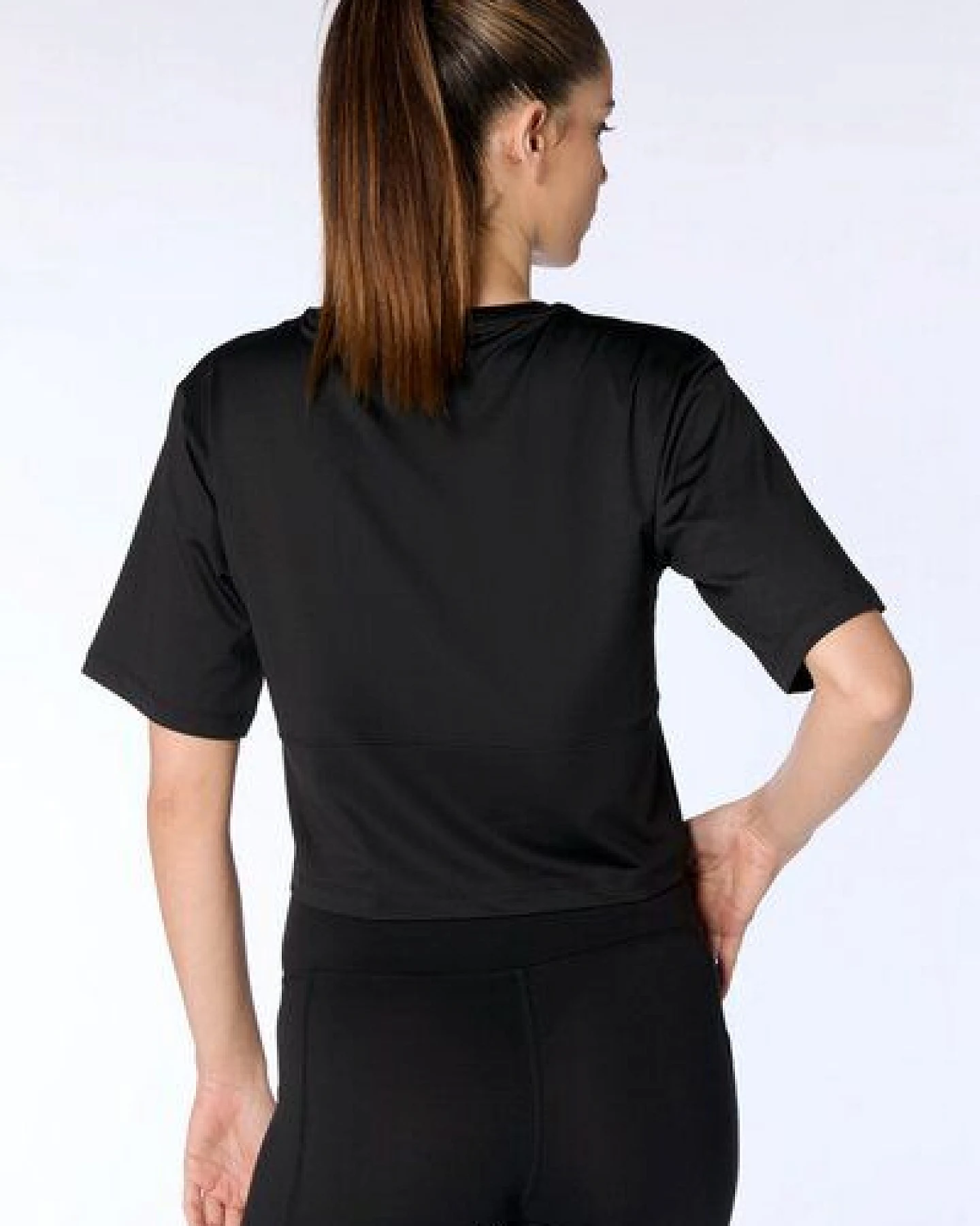 True North Damen Cropped T-Shirt aus recyceltem Polyester – nachhaltiges Sport & Freizeit Shirt 1116 – Ansicht 3