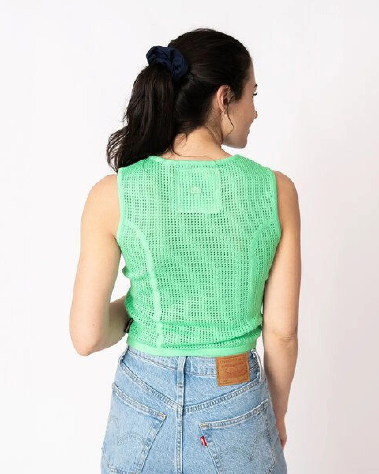 GARY MASH Gestricktes cropped Top Rosita aus Biobaumwolle – Ansicht 3