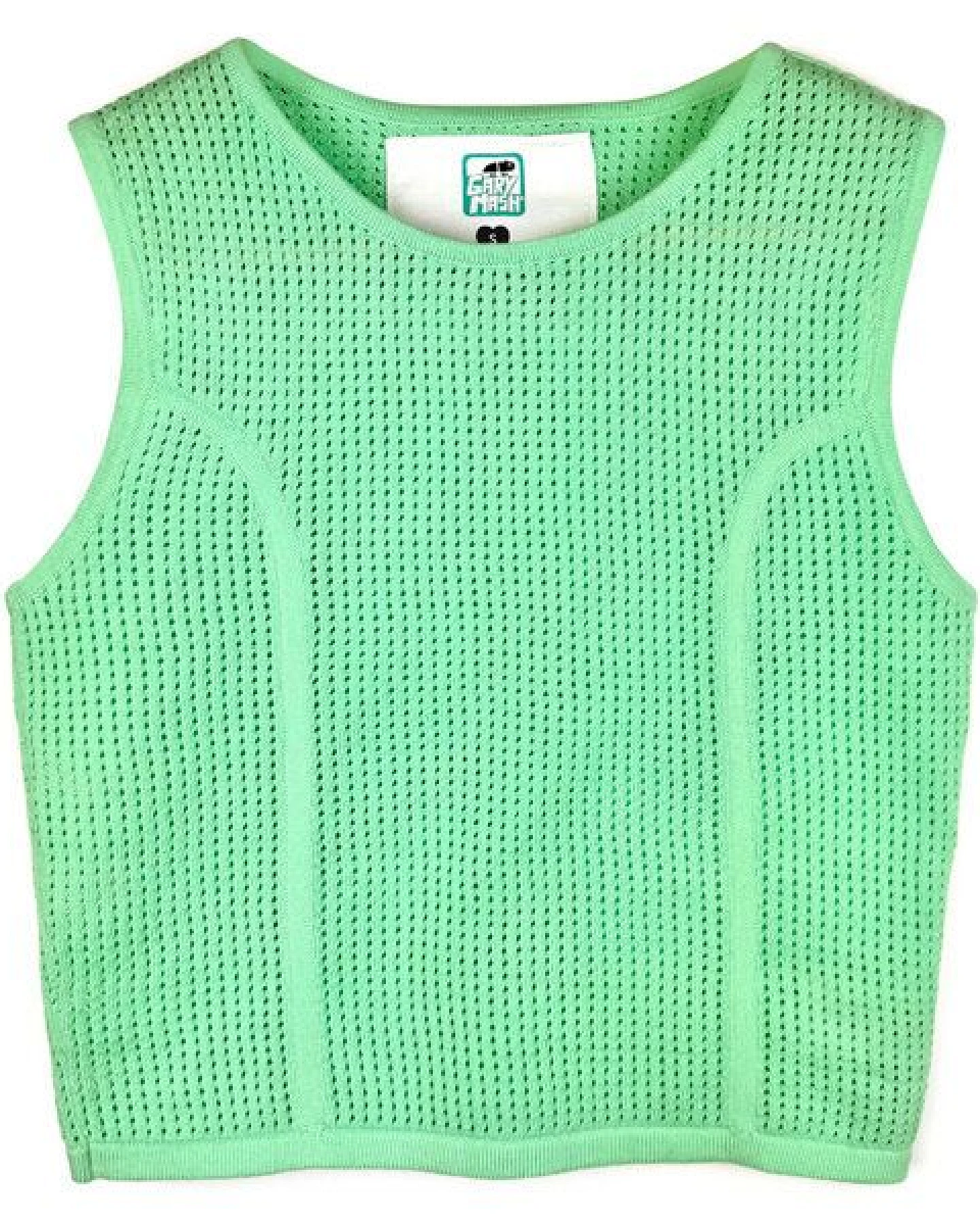 GARY MASH Gestricktes cropped Top Rosita aus Biobaumwolle – Ansicht 4