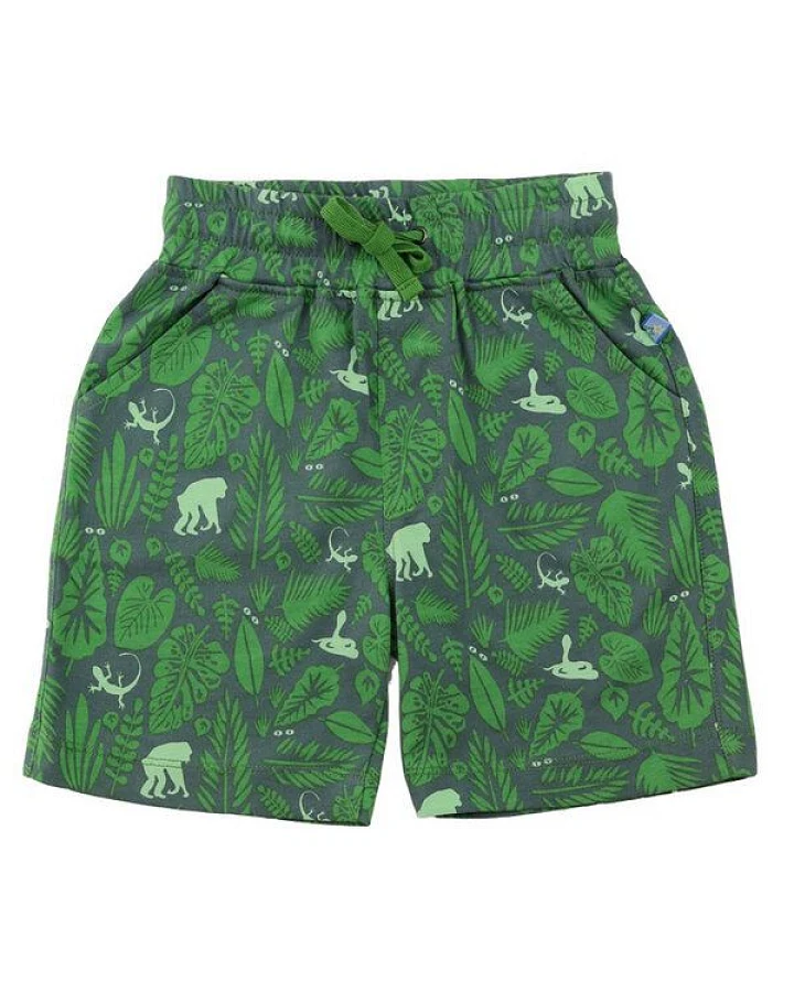 Enfant Terrible Shorts Jungle in olive – leaf green