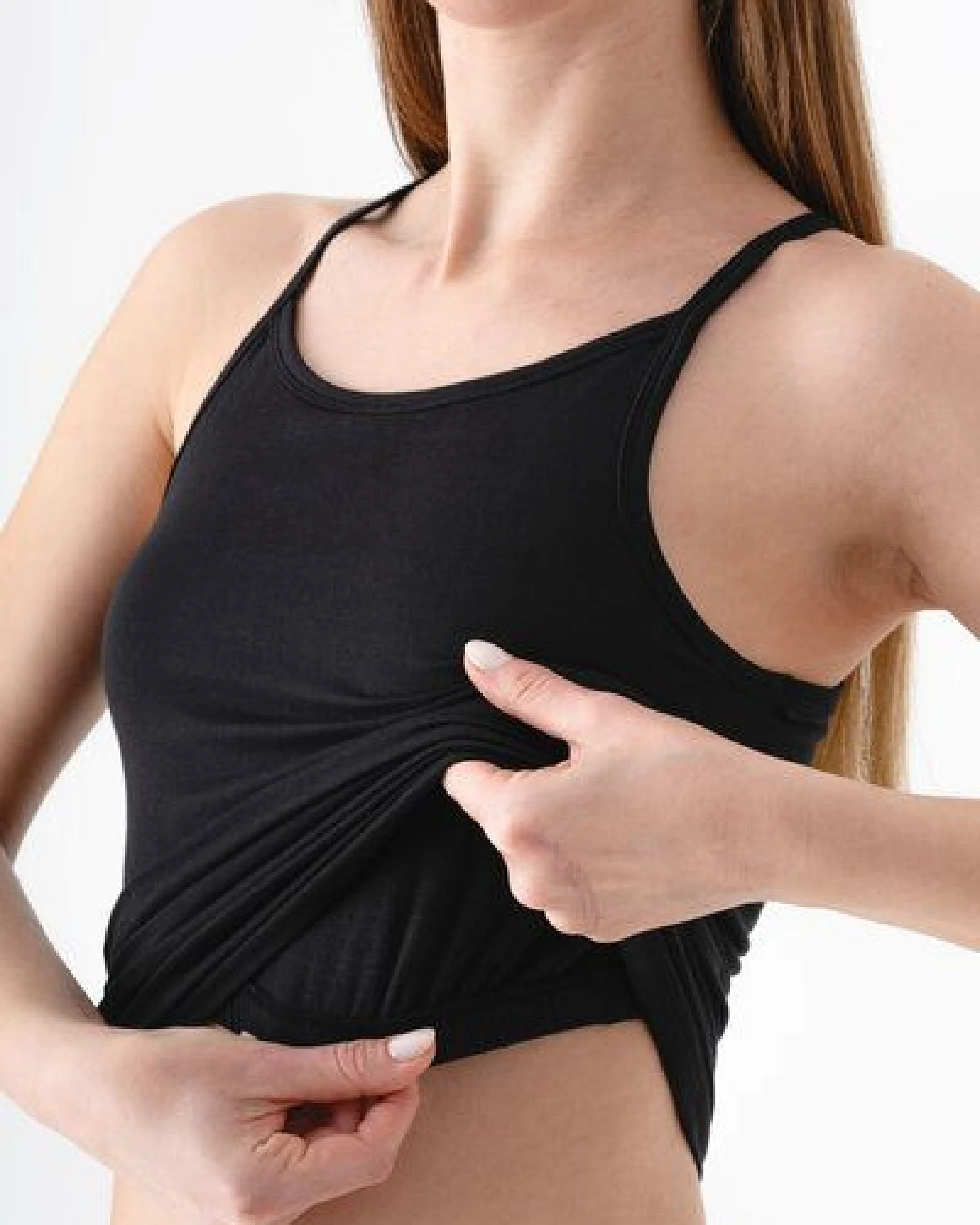 True North Damen Sport Top aus TENCEL Modal Tanktop T-shirt mit integriertem Bustier 1222 – Ansicht 2