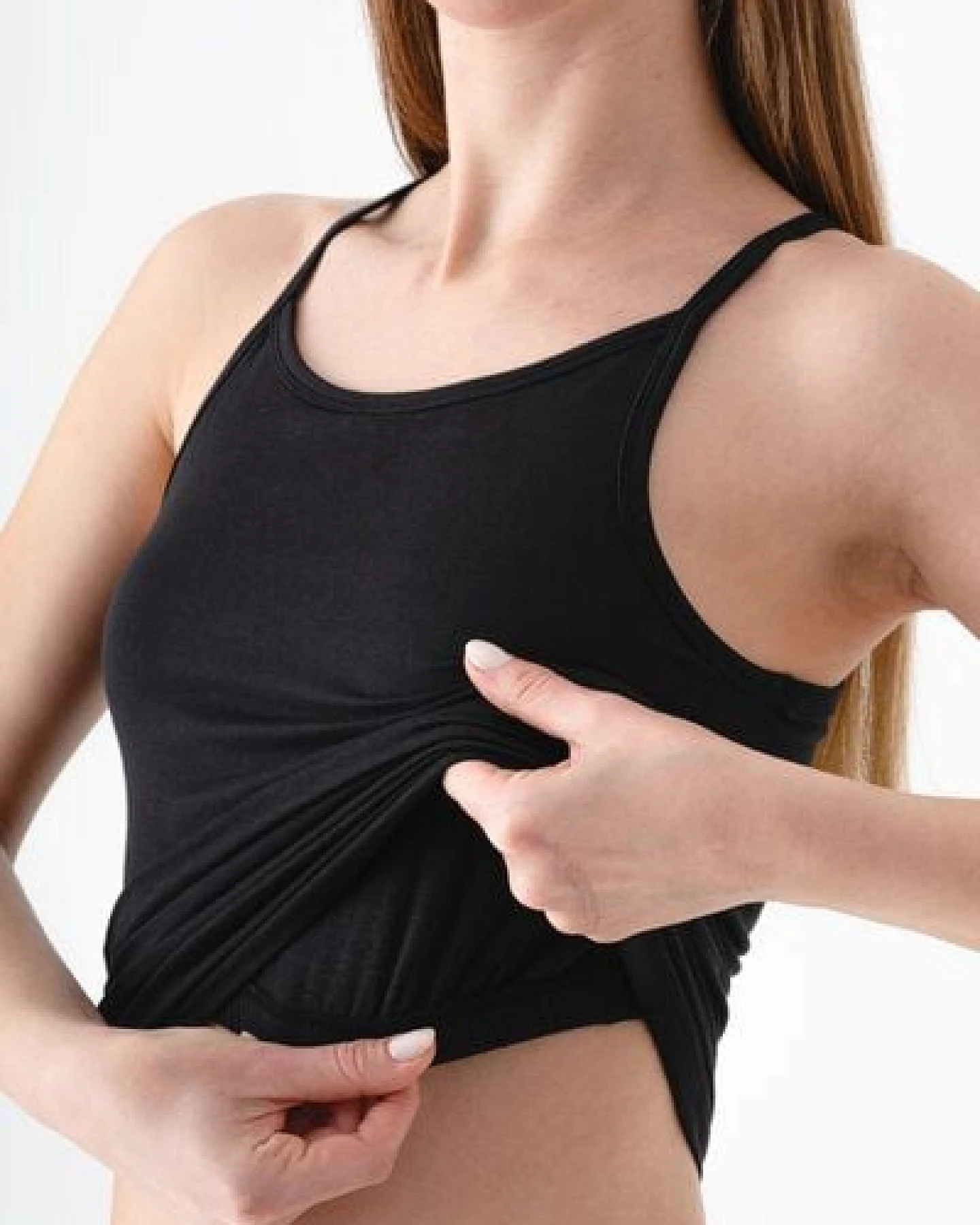 True North Damen Sport Top aus TENCEL Modal Tanktop T-shirt mit integriertem Bustier 1222 – Ansicht 2