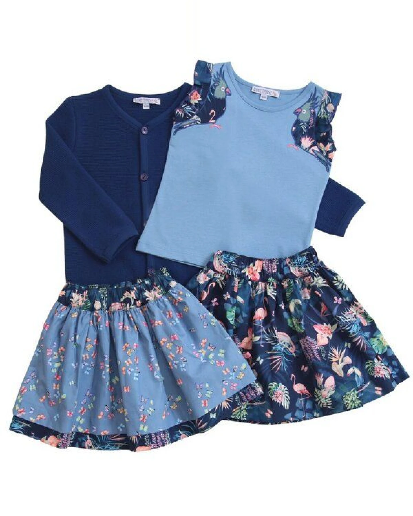 Enfant Terrible Wenderock Schmetterlinge-Dschungel sky-darkblue – Ansicht 3