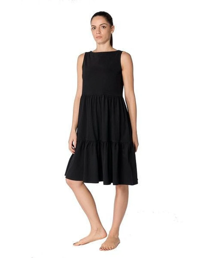 Leela Cotton Damen Volantkleid Bio-Baumwolle Kleid Sommerkleid 1733