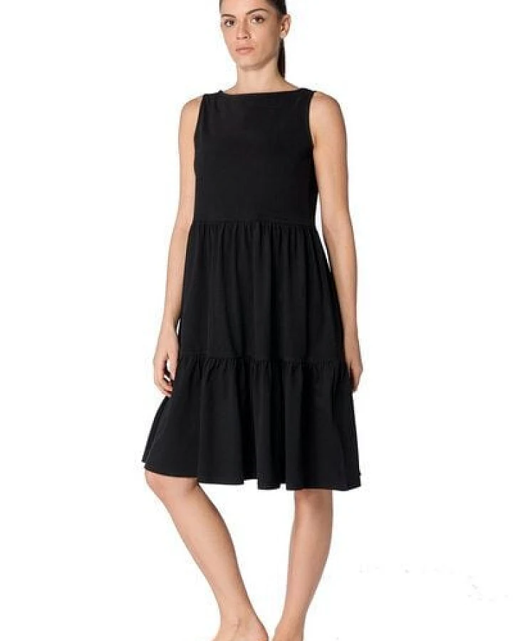 Leela Cotton Damen Volantkleid Bio-Baumwolle Kleid Sommerkleid 1733