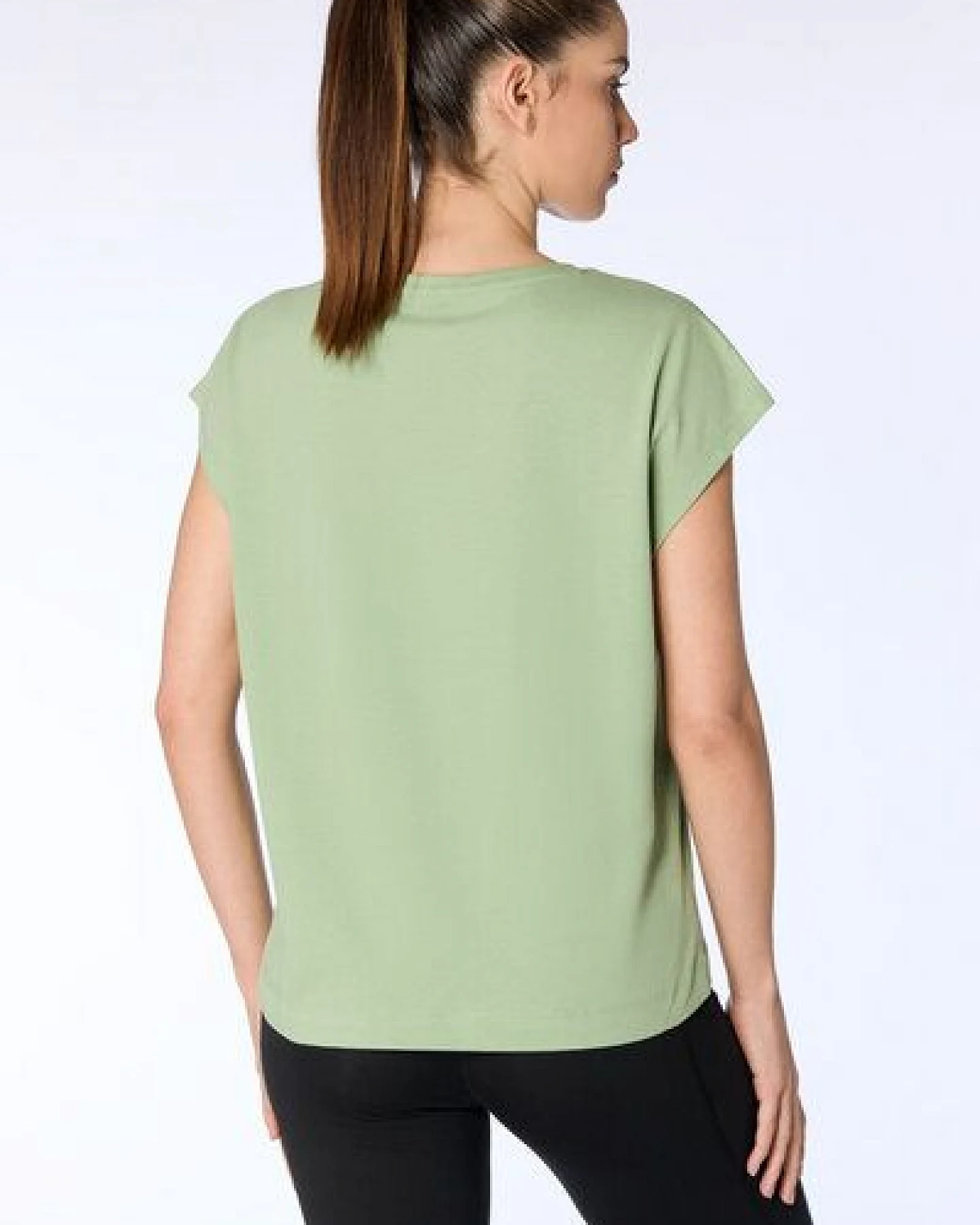 Leela Cotton Damen Oversize T-shirt Bio-Baumwolle Kurzarmshirt 4416 – Ansicht 2