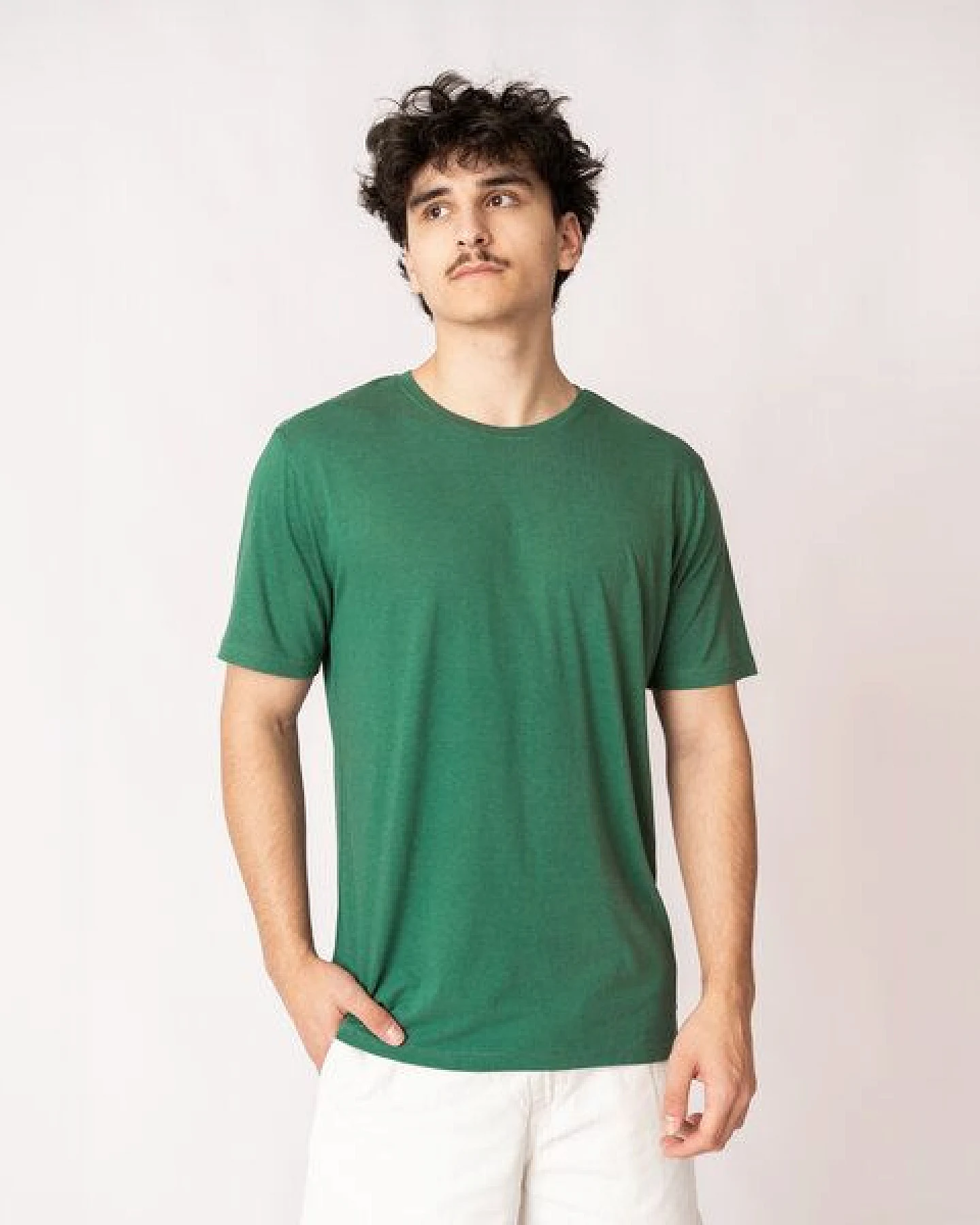 GARY MASH Herren Basicshirt aus Bambusviskose – Ansicht 3