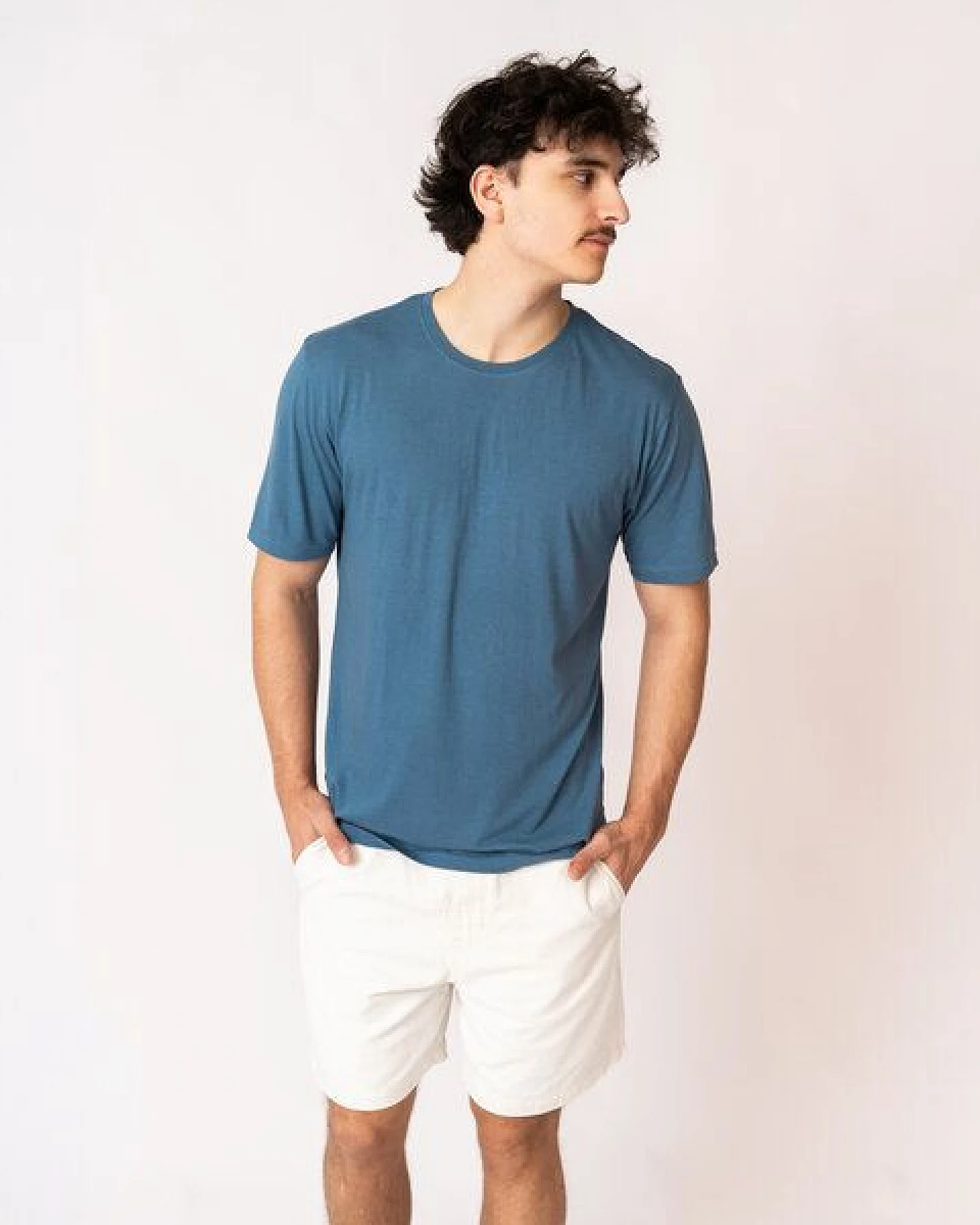 GARY MASH Herren Basicshirt aus Bambusviskose – Ansicht 4