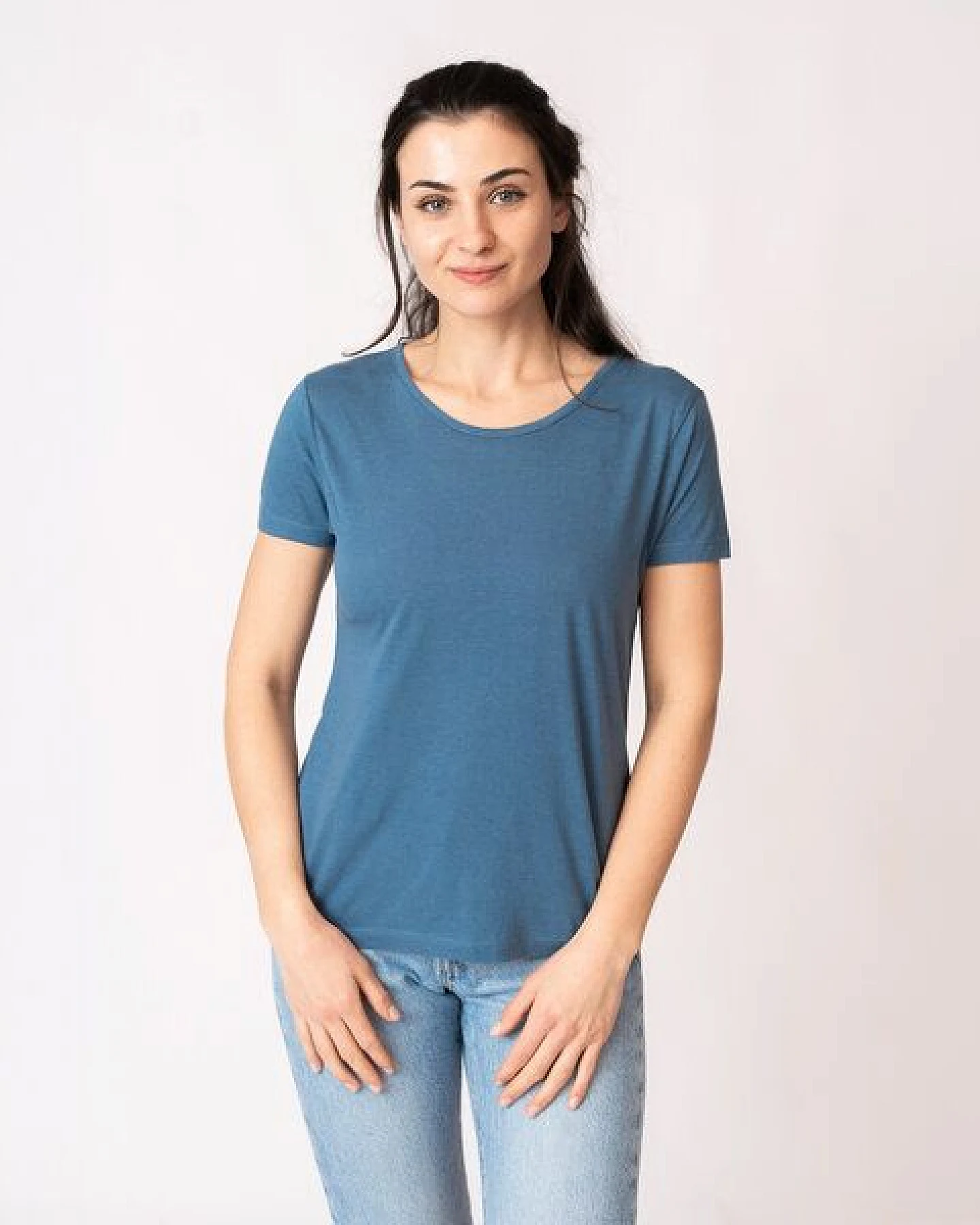 GARY MASH Damen Basicshirt aus Bambusviskose – Ansicht 3