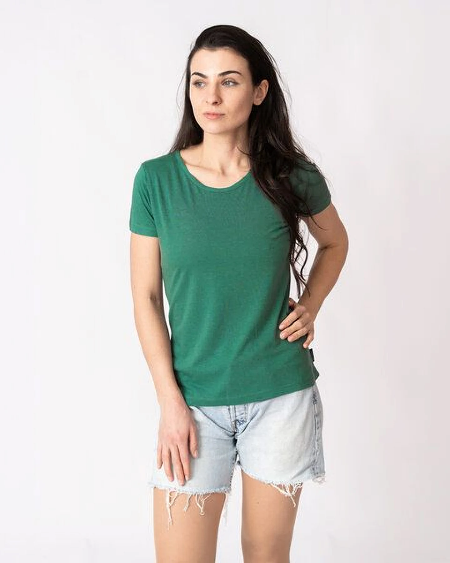 GARY MASH Damen Basicshirt aus Bambusviskose – Ansicht 3
