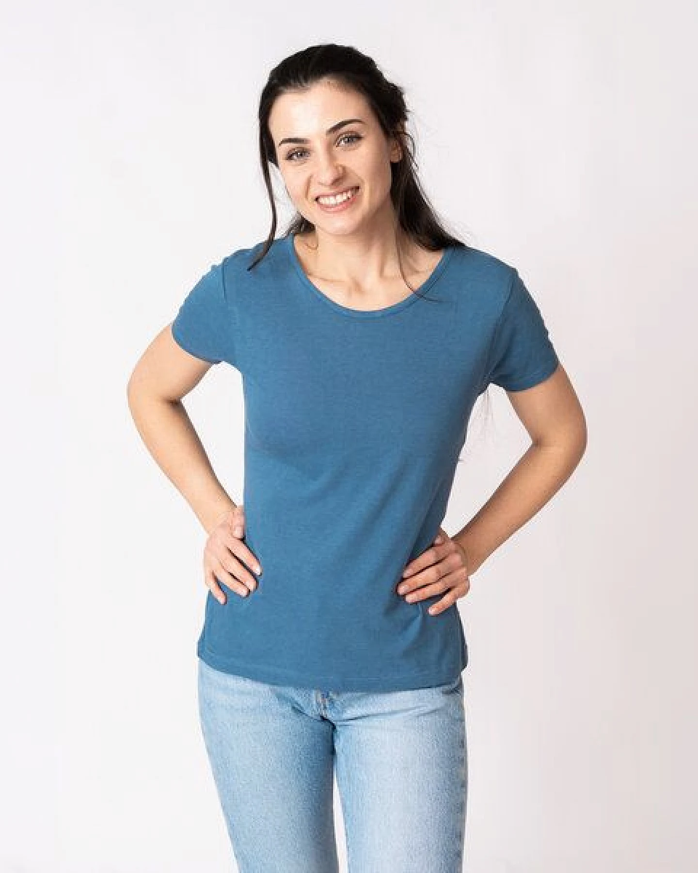 GARY MASH Damen Basicshirt aus Bambusviskose – Ansicht 2
