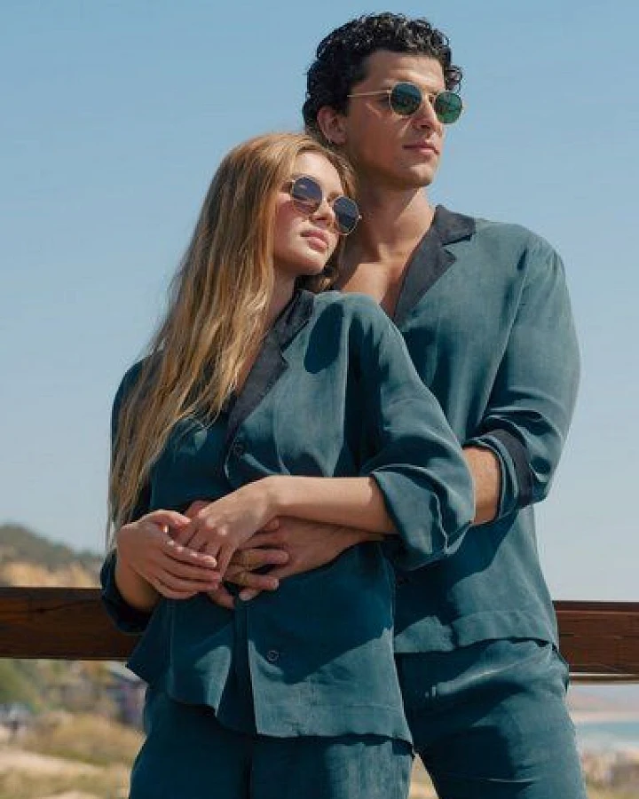 HACOY Cupro Unisex Pyjama – Vegane Seide & Made in Italy