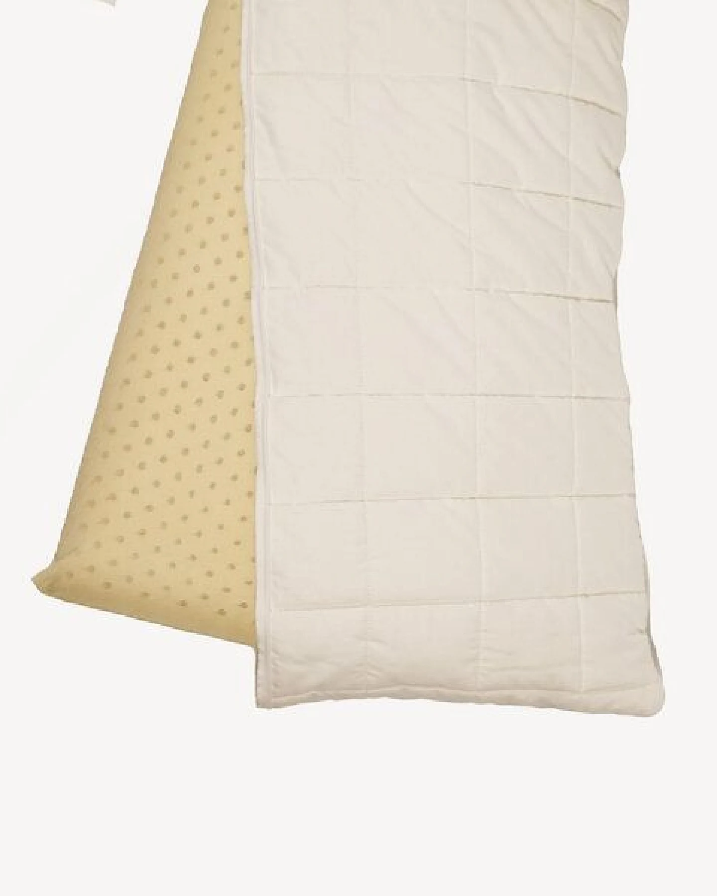 Slāf Seitenschläferkissen Naturlatexkern 150x40x12,5 Steppbezug Baumwolle mit Lyocell versteppt – Ansicht 2