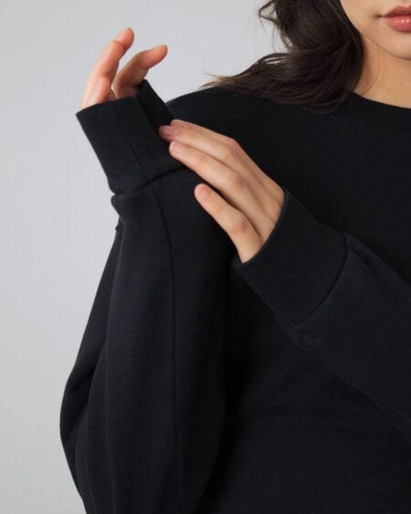 Honest Basics Damen Rundhalspullover - Second Life Edition – Ansicht 4