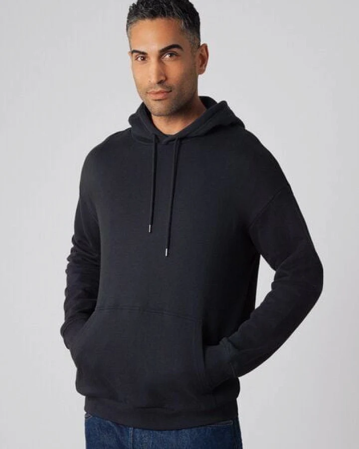 Honest Basics Herren Schwerer Hoodie - Second Life Edition