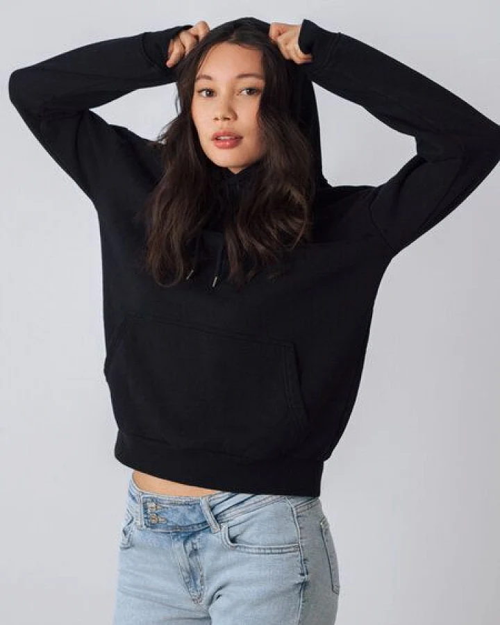 Honest Basics Damen Schwerer Hoodie Second Life Edition