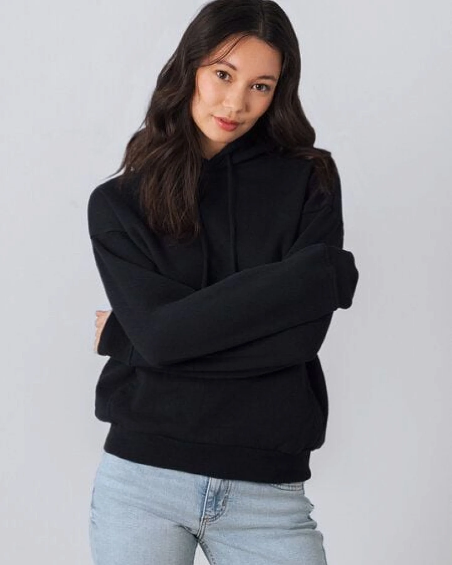 Honest Basics Damen Schwerer Hoodie Second Life Edition – Ansicht 2