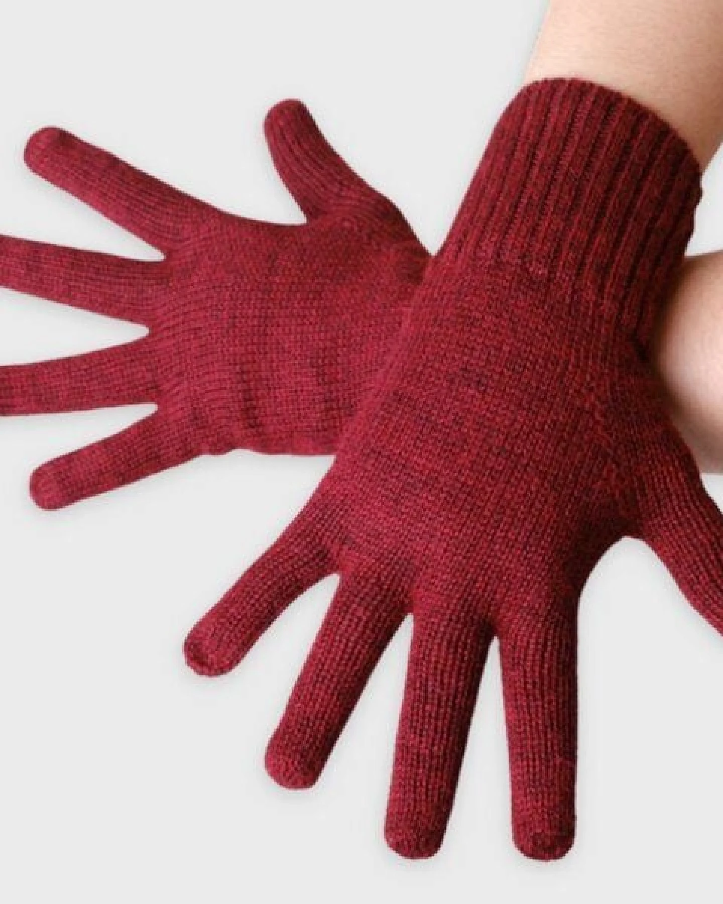 De Colores Finger Handschuhe aus Alpaka – Ansicht 2