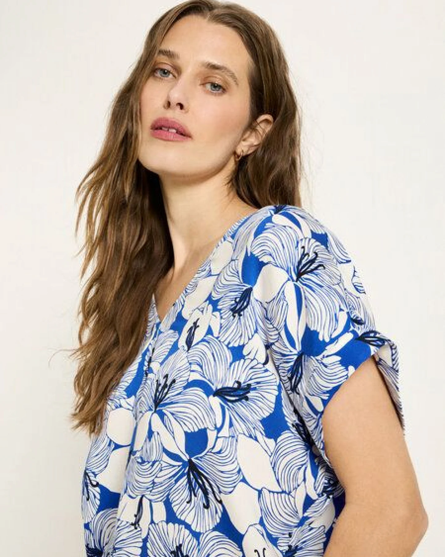 LANIUS Blusenshirt aus TENCEL – Ansicht 3
