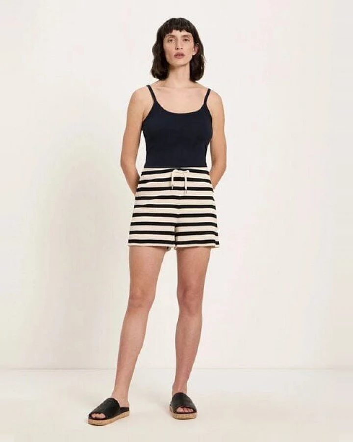 LANIUS Shorts mit Streifen (GOTS) aus Bio-Baumwolle