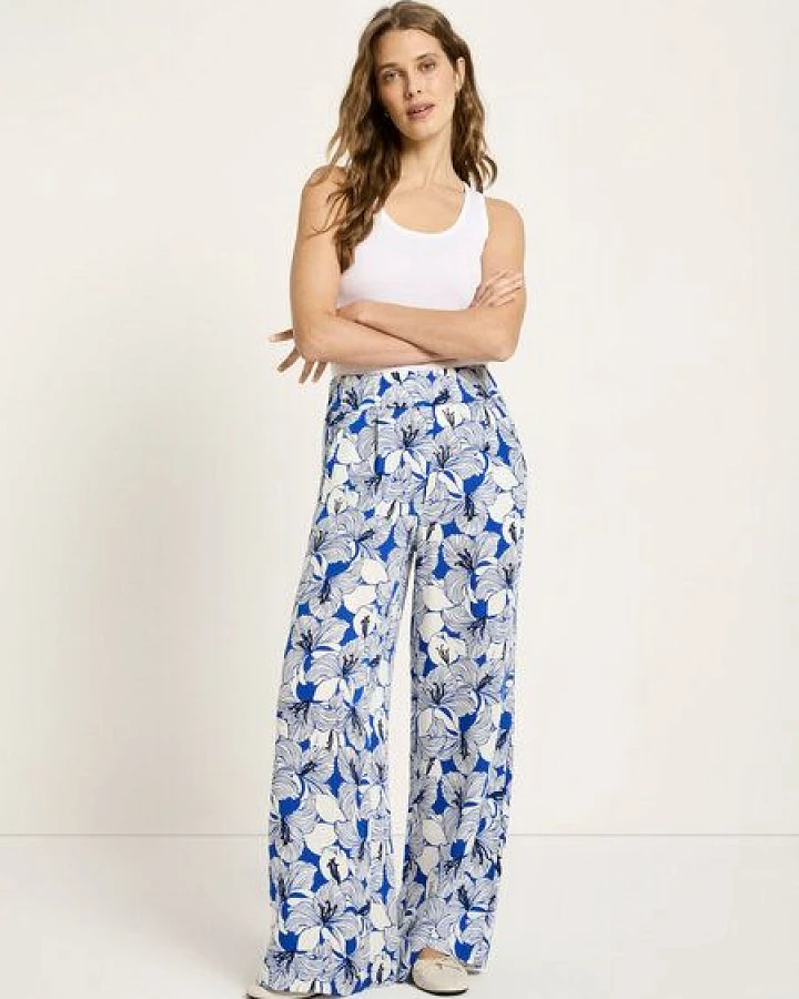 LANIUS Hose mit weitem Bein aus TENCEL