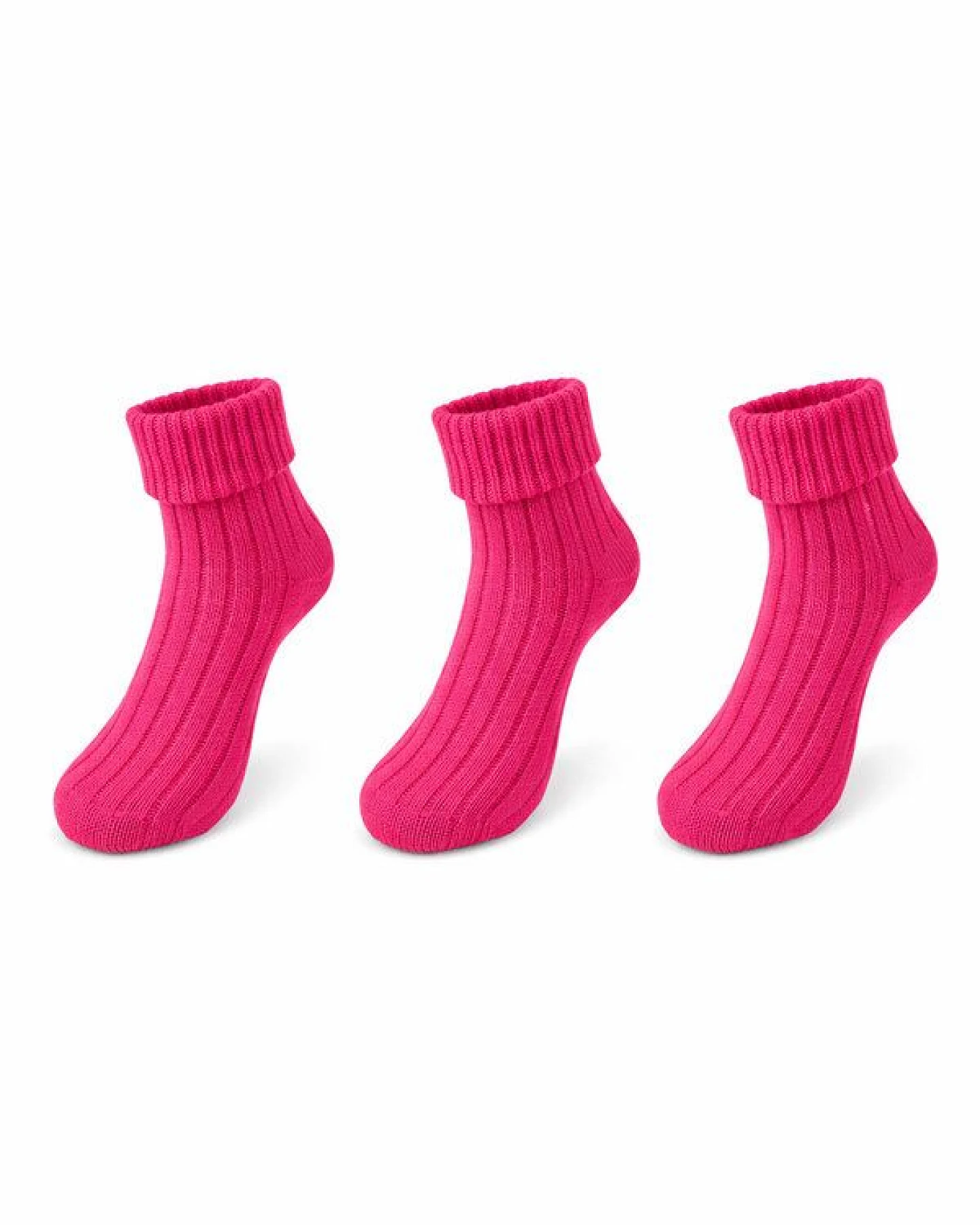 Bruno Barella Damen Socken aus feiner Lammwolle – 3er-Pack – Ansicht 2