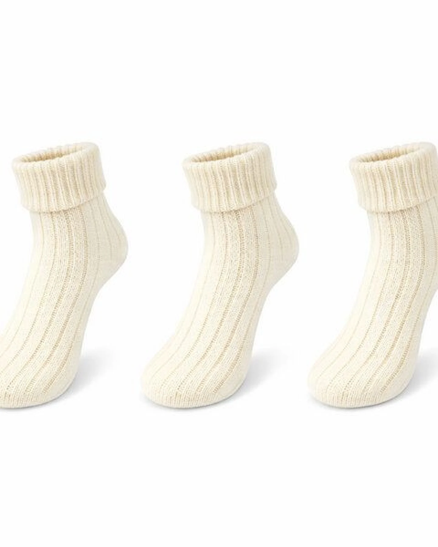 Bruno Barella Damen Socken aus feiner Lammwolle – 3er-Pack – Ansicht 2